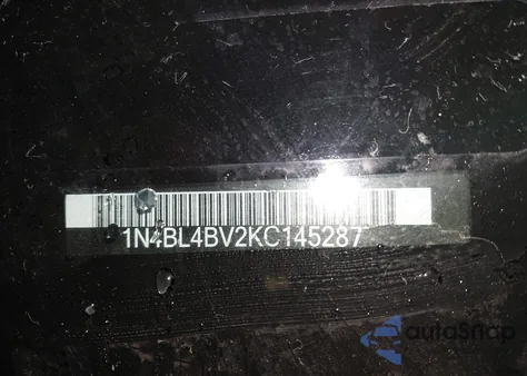2019 Nissan Altima 2.5 S from USA, damaged, VIN 1N4BL4BV2KC145287